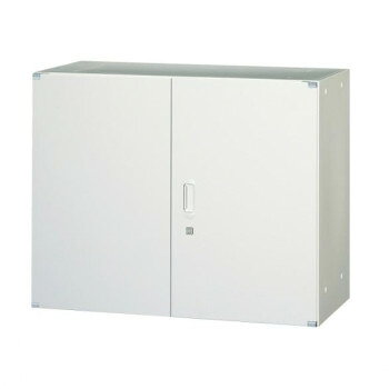 壁面収納家具/D:450・ホワイトタイプ 両開戸 H720 棚板1枚付 ALPSホワイト色 COM-UAH-W7【メーカー直送：代金引換不可：同梱不可】【北海道・沖縄・離島は配達不可】