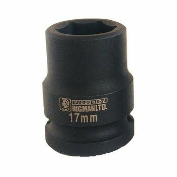 ビッグマン(Bigman) BM　インパクトソケット差込角12.7BIS-17【メーカー直送：代金引換不可：同梱不可..