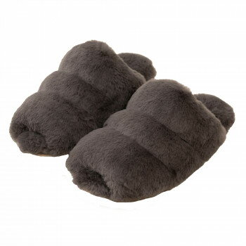 センコー SDS ホアッパ オープントゥ スリッパ LL:約25-27cm ブラウン 49673【メーカー直送：代金引換不可：同梱不可】【北海道・沖縄・離島は配達不可】(3.0)