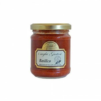 イタリア INAUDI社(イナウディ社) トマトとバジルのパスタソース 180g×24個 S3【メーカー直送：代金引換不可：同梱不可】【北海道・沖縄・離島は配達不可】