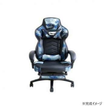 東馬(TOHMA) SeAGA-03 サバイバーオフィスチェア BL ブルー 54672220【メーカー直送：代金引換不可：同..