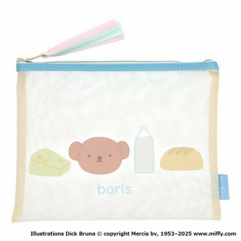 ゾーウィー ミッフィー メッシュポーチフラット ボリス フード 8220【メーカー直送：代金引換不可：同..