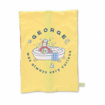 ゾーウィー おさるのジョージ ネットポーチ L イエロー 9661【メーカー直送：代金引換不可：同梱不可】..