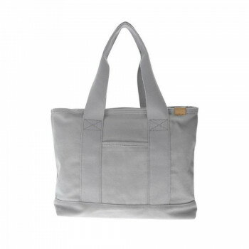 DOT＆STRIPE キャンバスA4仕切りトート 012 グレー DS-15586【メーカー直送：代金引換不可：同梱不可】【北海道・沖縄・離島は配達不可】