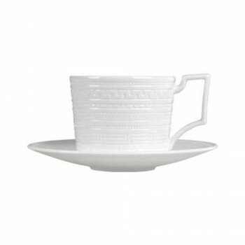 （B） ウェッジウッド インタグリオ ティーカップ＆ソーサー 1052874【メーカー直送：代金引換不可：同梱不可】【北海道・沖縄・離島は配達不可】