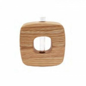 Latree ラトレ KAKI カキ 1輪挿し 四角 ♯OAK オーク PL1KAK-0250103-OAOL【メーカー直送：代金引換不可：同梱不可】【北海道・沖縄・離島は配達不可】