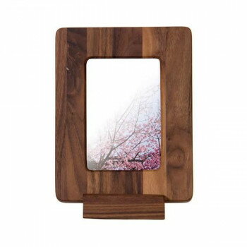 Latree ラトレ WAKU ワク フォトフレーム 葉書 窓2 ♯WN ウォルナット PL1WAK-0100220-WNOL【メーカー直送：代金引換不可：同梱不可】【北海道・沖縄・離島は配達不可】