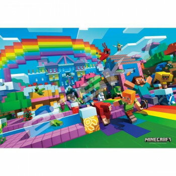 マジカルピース -ライト- ジグソーパズル300ピース MINECRAFT World of Color 300-ML10【メーカー直送：代金引換不可：同梱不可】【北海道・沖縄・離島は配達不可】