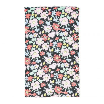 大西賢製販 Ripple×LIBERTY スタンドミラー(立ち鏡) (小) リバティ 花柄 BK・ブラック SMS9-LI005【メーカー直送：代金引換不可：同梱不可】【北海道・沖縄・離島は配達不可】