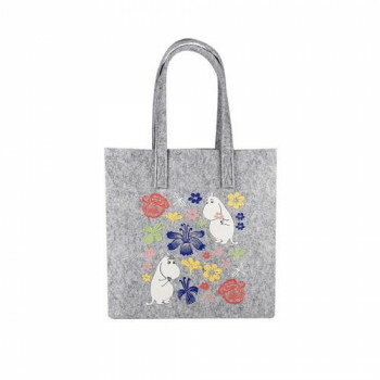 MOOMIN ムーミン トートバッグ Flowers MRA140002【メーカー直送：代金引換不可：同梱不可】【北海道・沖縄・離島は配達不可】