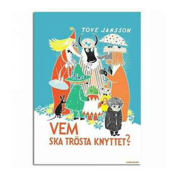 MOOMIN ムーミン ポスター 100×70cm Who will comfort Toffle? ATC040012【メーカー直送：代金引換不可..