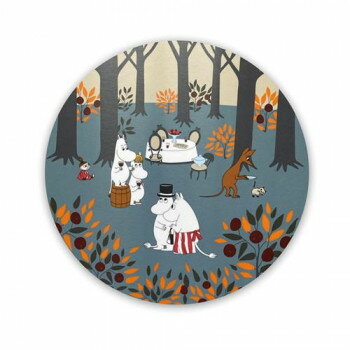 MOOMIN ムーミン ポットコースター Moomin Autumn Leaves OPD060102【メーカー直送：代金引換不可：同梱不可】【北海道・沖縄・離島は配達不可】