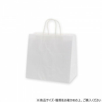 ※パッケージ、デザイン等は予告なく変更される場合があります。※画像はイメージです。商品タイトルと一致しない場合があります。もっとも汎用性の高い、プレーンな白無地の手提げ袋です。正面から見るとほぼ正方形、マチ広の規格です。表面に艶のない、晒クラフト紙を使用しております。サイズ幅300×マチ180×高290mm個装サイズ：40.8×32×8.6cm重量個装重量：2220g素材・材質晒クラフト紙仕様手紐(丸):白生産国日本広告文責:株式会社ホームセンターセブンTEL:0978-33-2811※パッケージ、デザイン等は予告なく変更される場合があります。※画像はイメージです。商品タイトルと一致しない場合があります。fk094igrjs