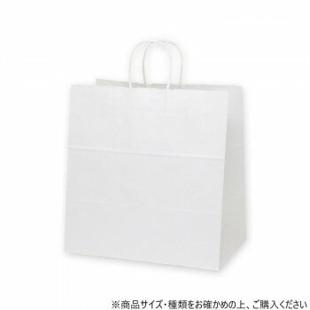 ※パッケージ、デザイン等は予告なく変更される場合があります。※画像はイメージです。商品タイトルと一致しない場合があります。もっとも汎用性の高い、プレーンな白無地の手提げ袋です。25チャームバッグの中で、最もマチ幅が広い規格です。表面に艶のない、晒クラフト紙を使用しております。サイズ幅380×マチ250×高395mm個装サイズ：53.5×38×11.6cm重量個装重量：4740g素材・材質晒クラフト紙仕様手紐(丸):白生産国日本広告文責:株式会社ホームセンターセブンTEL:0978-33-2811※パッケージ、デザイン等は予告なく変更される場合があります。※画像はイメージです。商品タイトルと一致しない場合があります。fk094igrjs