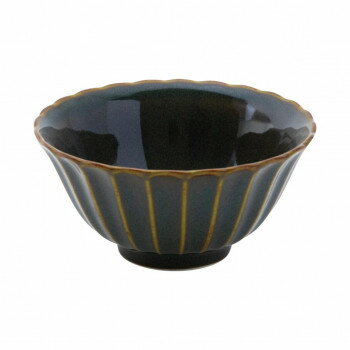 光洋陶器 花伝 かすみ 山藍 12.5cmボ�