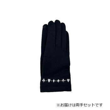 樂天商城 - MAMORUZE(マモルゼ) 婦人用手袋 刺繍付き (スマホ対応) ダークネイビー(5) 002371220【メーカー直送：代金引換不可：同梱不可】【北海道・沖縄・離島は配達不可】
