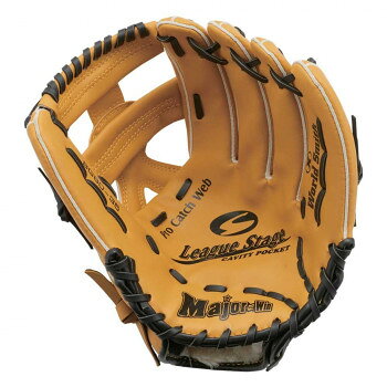 野球 軟式グラブ MIKEL SMITH 合成皮革 BG80-35　右投げ用・クレスト【メーカー直送：代金引換不可：同梱不可】【北海道・沖縄・離島は配達不可】