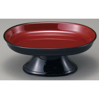小判型供物台 5.0寸 黒(内朱) 5503500400011【メーカー直送：代金引換不可：同梱不可】【北海道・沖縄・離島は配達不可】