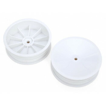 G-FORCE Front dish Wheel 2.2 for carpet tire(White) GOP121【メーカー直送：代金引換不可：同梱不可】【北海道・沖縄・離島は配達不可】