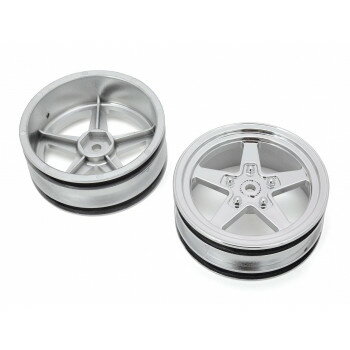 G-FORCE フロントスポークホイール2.2インチ(クローム)(Genova) GOP130【メーカー直送：代金引換不可：同梱不可】【北海道・沖縄・離島は配達不可】