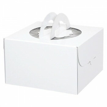 シモジマ HEIKO(ヘイコー) 004232301 手提げデコホワイト 5寸 10枚【メーカー直送：代金引換不可：同梱..