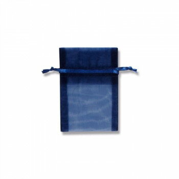 シモジマ HEIKO(ヘイコー) 008705004 オーガンジーバッグ SS ネイビー 10枚入 1束【メーカー直送：代金..