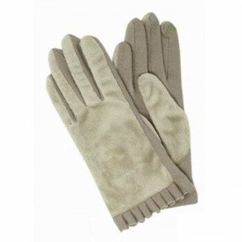 婦人用手袋 EF/アクリル (スマホ対応) ベージュ(2) 002355319【メーカー直送：代金引換不可：同梱不可】【北海道・沖縄・離島は配達不可】