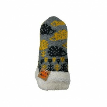 婦人用手袋 ハリネズミ柄ミトン グレー/GY2 003371119【メーカー直送：代金引換不可：同梱不可】【北海道・沖縄・離島は配達不可】