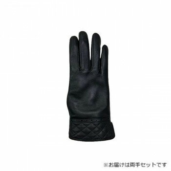婦人用手袋 羊革 22cm ブラック(4) 001318221【メーカー直送：代金引換不可：同梱不可】【北海道・沖縄・離島は配達不可】
