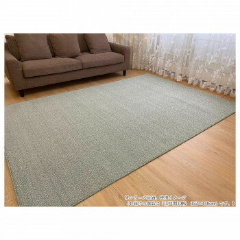 PS-700 ループパイルカーペット 抗菌・防ダニ・防炎・防汚・撥水・床暖対応 グリーン 江戸間10帖 352×440【メーカー直送：代金引換不可：同梱不可】【北海道・沖縄・離島は配達不可】