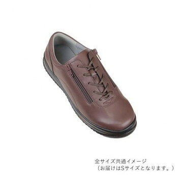 ※パッケージ、デザイン等は予告なく変更される場合があります。※画像はイメージです。商品タイトルと一致しない場合があります。履き口を大きく開口できる、脱ぎ履きに便利なダブルファスナーです。つま先と踵を反り上げているのでつまずきにくく、着地や蹴り出しがスムーズです。軽量でクッション性のあるソールで、足への負担を軽減します。底面ゲージを広くとっているため安定感があります。幅の広い5Eサイズで履き心地ゆったりです。※各寸法、重量は参考数値です。サイズ個装サイズ：34×19×12cm重量540g(両足)個装重量：749g素材・材質甲皮:合成皮革、底材:合成底仕様S:25.0〜25.5cm生産国中国広告文責:株式会社ホームセンターセブンTEL:0978-33-2811※パッケージ、デザイン等は予告なく変更される場合があります。※画像はイメージです。商品タイトルと一致しない場合があります。fk094igrjs