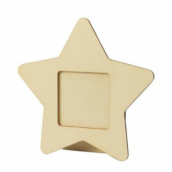 ※パッケージ、デザイン等は予告なく変更される場合があります。※画像はイメージです。商品タイトルと一致しない場合があります。Lスクエア判(89×89mm)の写真が入る、星形タイプ小物入れです。サイズ200×38×200mm個装サイズ：21×4...