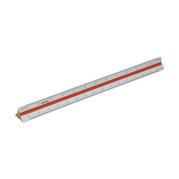 ドラパス 三角スケール 30cm プラスチック製副尺無 1/250【メーカー直送：代金引換不可：同梱不可】【北海道・沖縄・離島は配達不可】