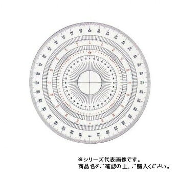ドラパス 全円分度器 24cm アクリル製 16514【メーカー直送：代金引換不可：同梱不可】【北海道・沖縄・離島は配達不可】