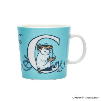 (A)Moomin　ムーミン アルファベットコレクション マグ 0.4L C　1073525【メーカー直送：代金引換不可：同梱不可】【北海道・沖縄・離島は配達不可】