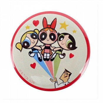 パワーパフガールズ 缶バッチミラー 02 F248051-02【メーカー直送：代金引換不可：同梱不可】【北海道・沖縄・離島は配達不可】