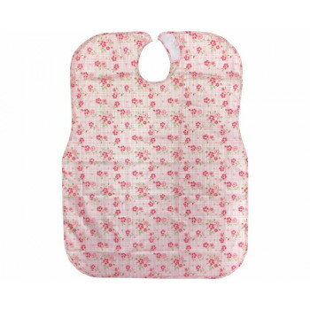 大人用食事用エプロン 070-560024-00 花柄ピンク 447758 E1683【メーカー直送：代金引換不可：同梱不可】【北海道・沖縄・離島は配達不可】