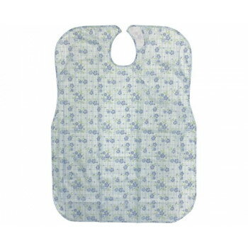 大人用食事用エプロン 070-560025-00 花柄サックス 447759 E1683【メーカー直送：代金引換不可：同梱不可】【北海道・沖縄・離島は配達不可】