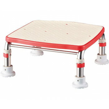安寿 ステンレス製浴槽台Rジャスト15-20 536-494 レッド 312243 S0673【メーカー直送：代金引換不可：同梱不可】【北海道・沖縄・離島は配達不可】
