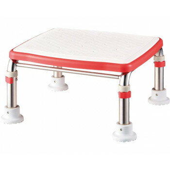 安寿 ステンレス製浴槽台Rジャストソフト20-30 536-504 レッド 312253 S0696【メーカー直送：代金引換不可：同梱不可】【北海道・沖縄・離島は配達不可】