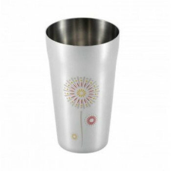 燕熟の技 感温ステンレスタンブラー420ml 花火 EJK-400【メーカー直送：代金引換不可：同梱不可】【北海道・沖縄・離島は配達不可】
