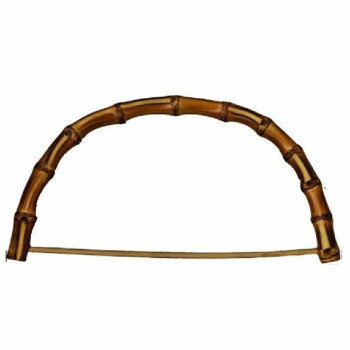 イナズマ(INAZUMA) 竹バッグ持ち手BB-7 焼き入り生成 横-約27cm2本手【メーカー直送：代金引換不可：同梱不可】【北海道・沖縄・離島は配達不可】