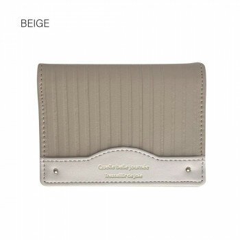 Commuter-Pass Holders, Pass Holders - Sunny Side サニーサイド ストライプ2つ折りパス BE JW-0594-21【メーカー直送：代金引換不可：同梱不可】【北海道・沖縄・離島は配達不可】
