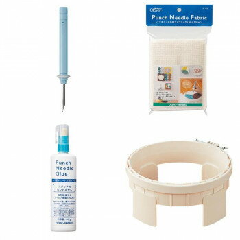 クロバー パンチニードルスターターセット 75-073【メーカー直送：代金引換不可：同梱不可】【北海道・..