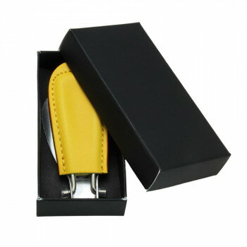 コロンブス 折り畳み メタルシューホーンC 靴べら イエロー【メーカー直送：代金引換不可：同梱不可】【北海道・沖縄・離島は配達不可】