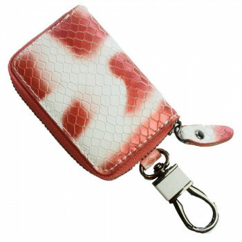 AWESOME(オーサム)　スマートキーケース　パイソンシリーズ　ホワイトレッド　ASK-PS006【メーカー直送：代金引換不可：同梱不可】【北海道・沖縄・離島は配達不可】