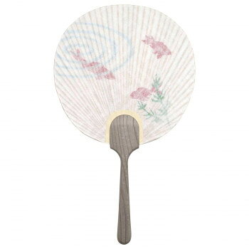 日本製(MADE IN JAPAN) うちわ 夏づくし 金魚 2351【メーカー直送：代金引換不可：同梱不可】【北海道・沖縄・離島は配達不可】