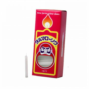 東海製蝋 ローソク 本ダルマローソク200g 111-03【メーカー直送：代金引換不可：同梱不可】【北海道・沖縄・離島は配達不可】