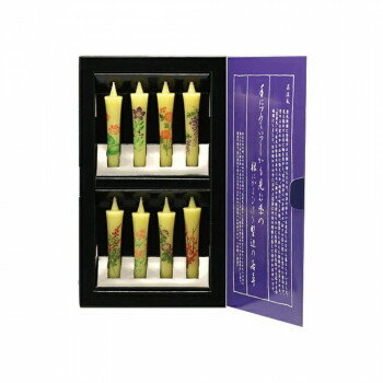 東海製蝋 ローソク 花源氏アソート8本 149-11【メーカー直送：代金引換不可：同梱不可】【北海道・沖縄・離島は配達不可】
