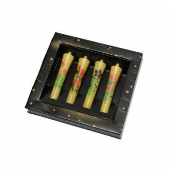 東海製蝋 ローソク 花源氏アソート4本 149-15【メーカー直送：代金引換不可：同梱不可】【北海道・沖縄・離島は配達不可】